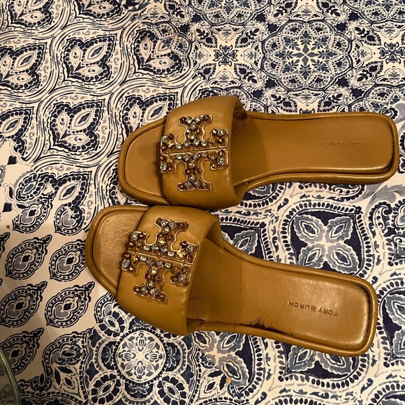 Tory Burch Women's Double T Deco Sport Slide - Picture 3 of 9
